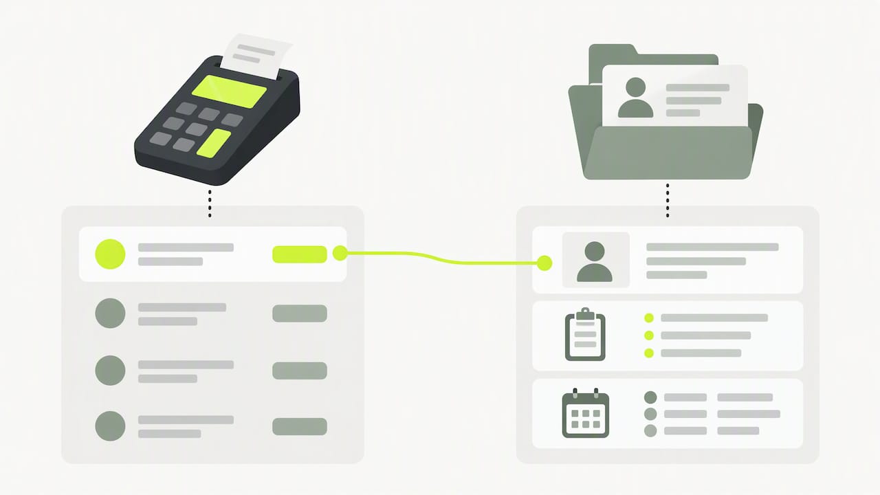 Payment and clinical data shown on separate paths